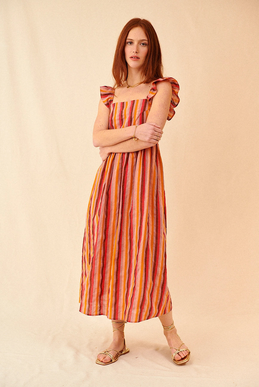 Sanjose Striped Dress