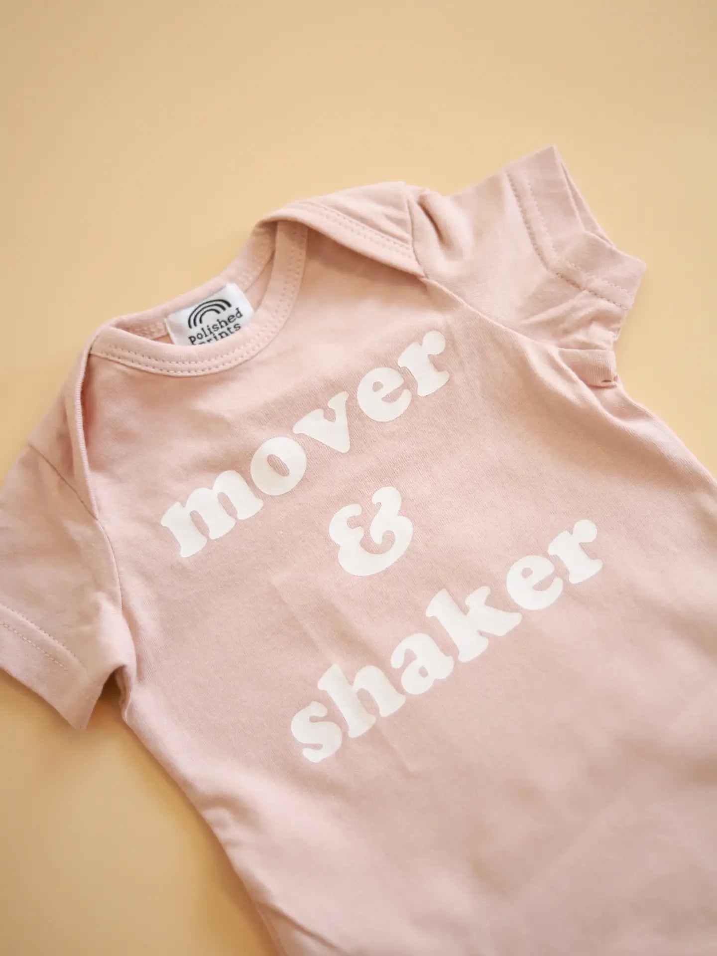 Mover and Shaker Organic Cotton Onsie