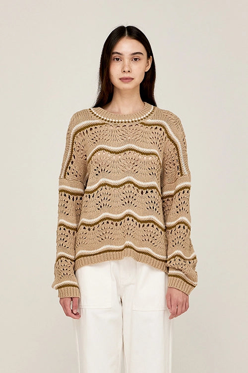 Squiggle Stripe Sweater