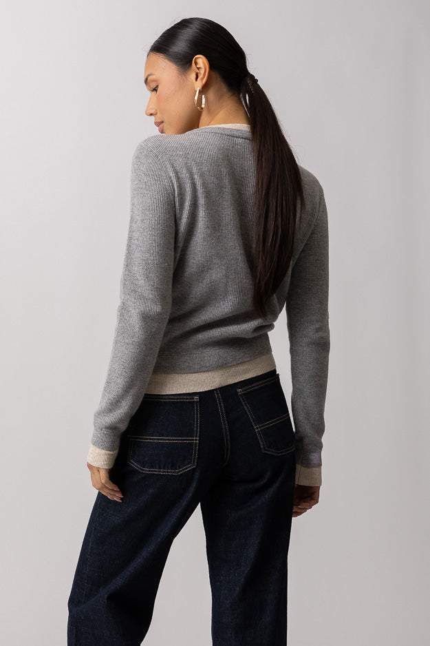 Hutch Double Layer Cardigan