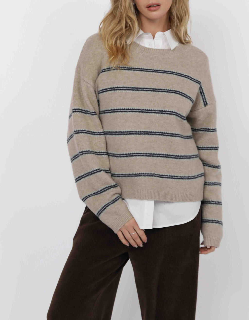 Hudson Stripe Sweater