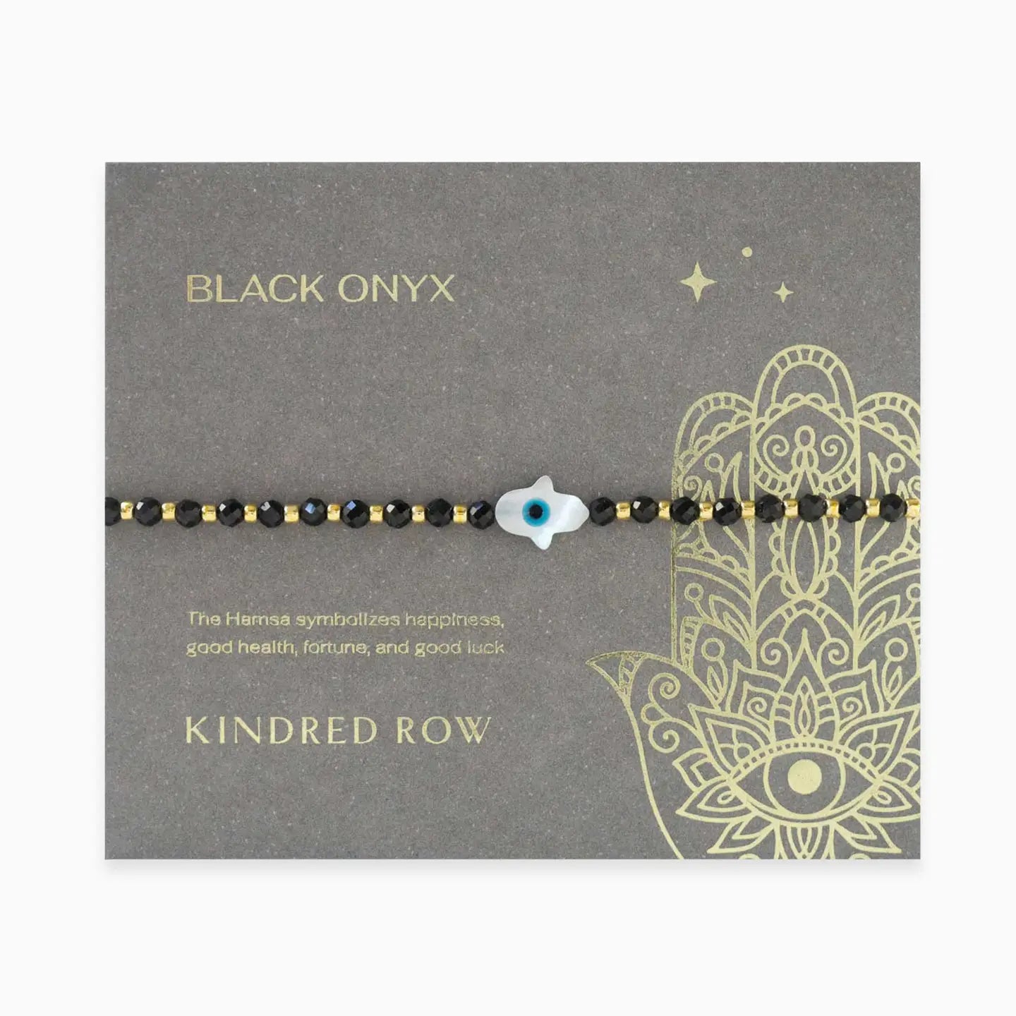 Hamsa Gemstone Bracelet
