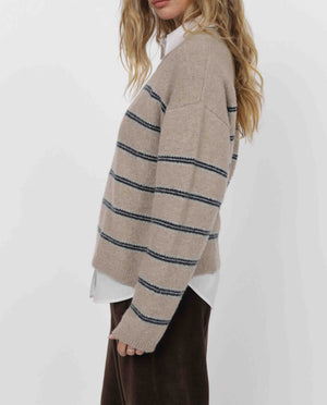 Hudson Stripe Sweater