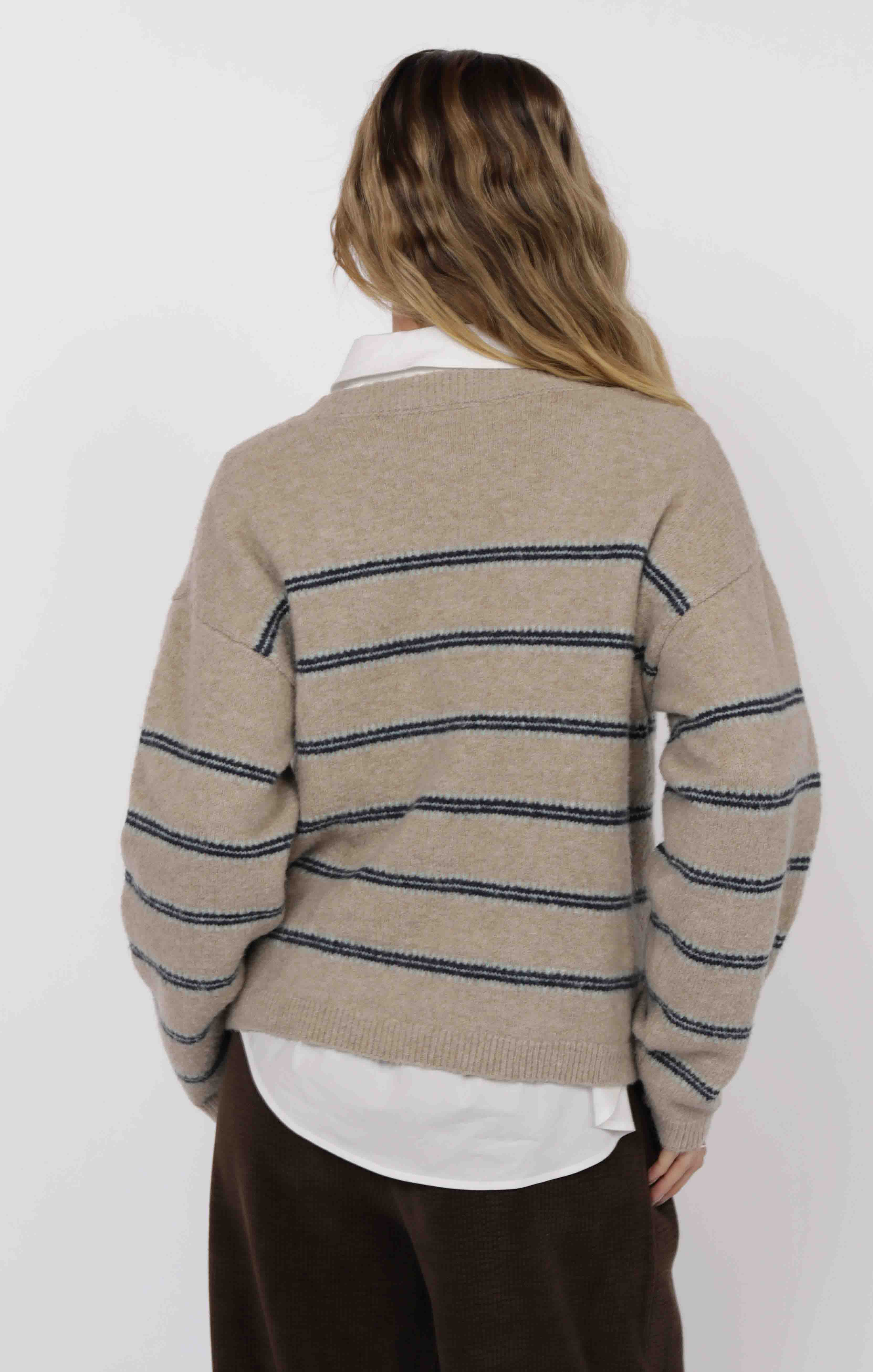 Hudson Stripe Sweater