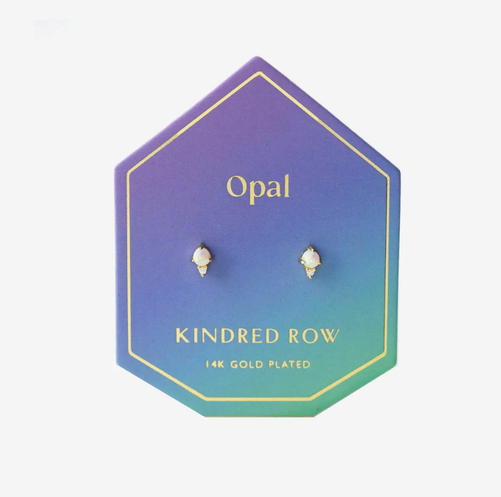 Gemstone Stud Earrings