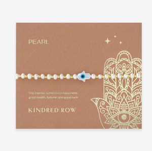 Hamsa Gemstone Bracelet