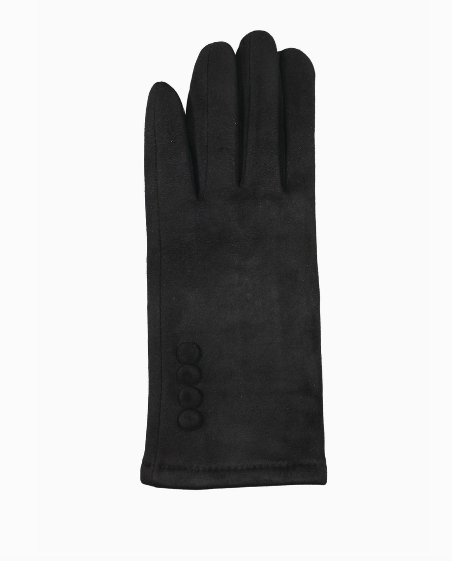 Faux Suede Texting Gloves
