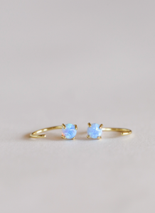 Open Mini Hoop Earring
