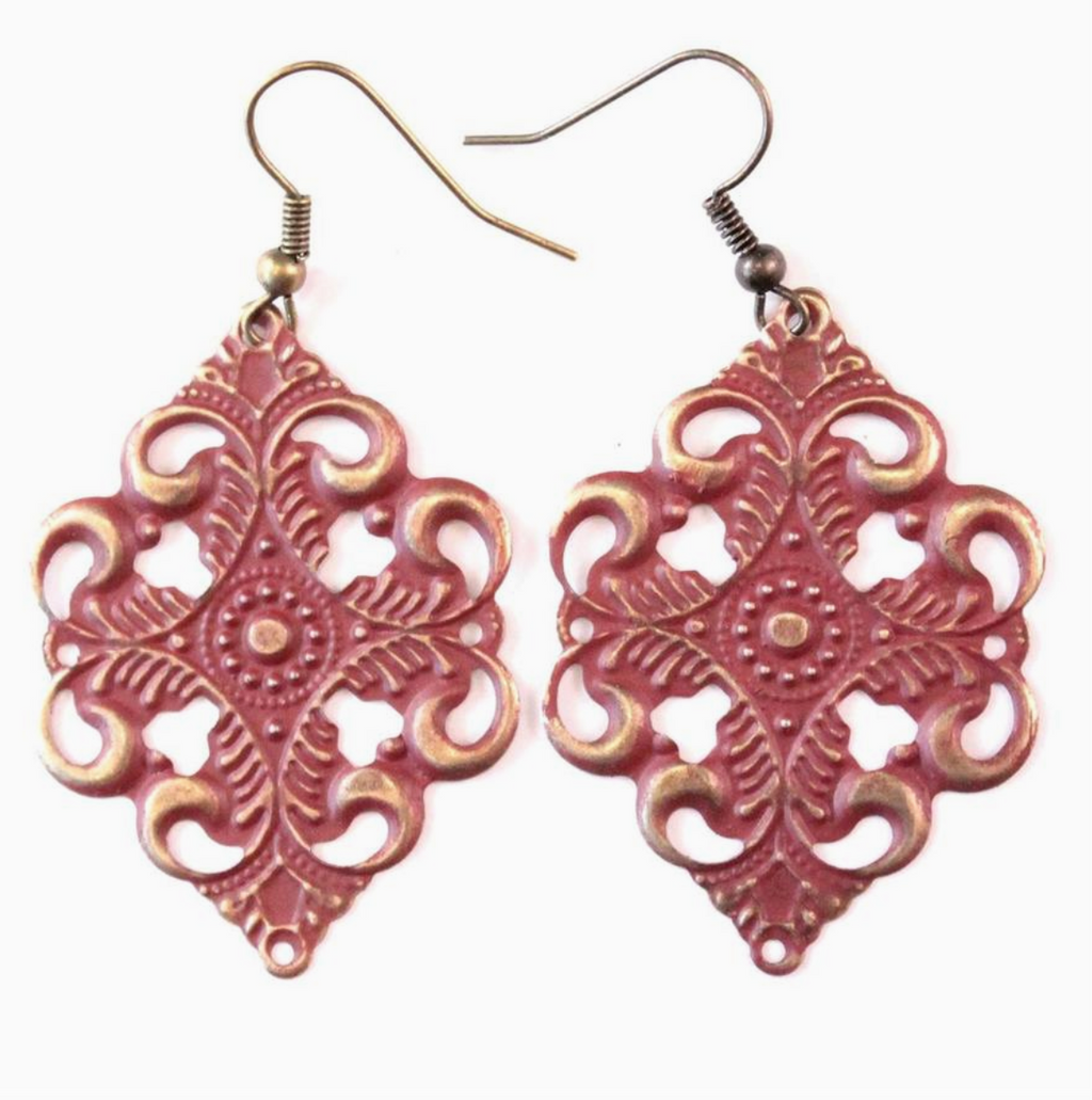 Giddy Up Filigree Earrings