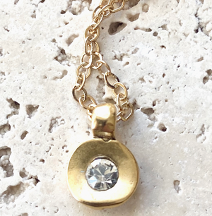 Hand Casted Swarovski Necklace