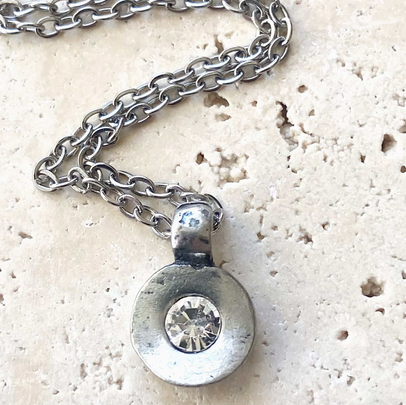 Hand Casted Swarovski Necklace