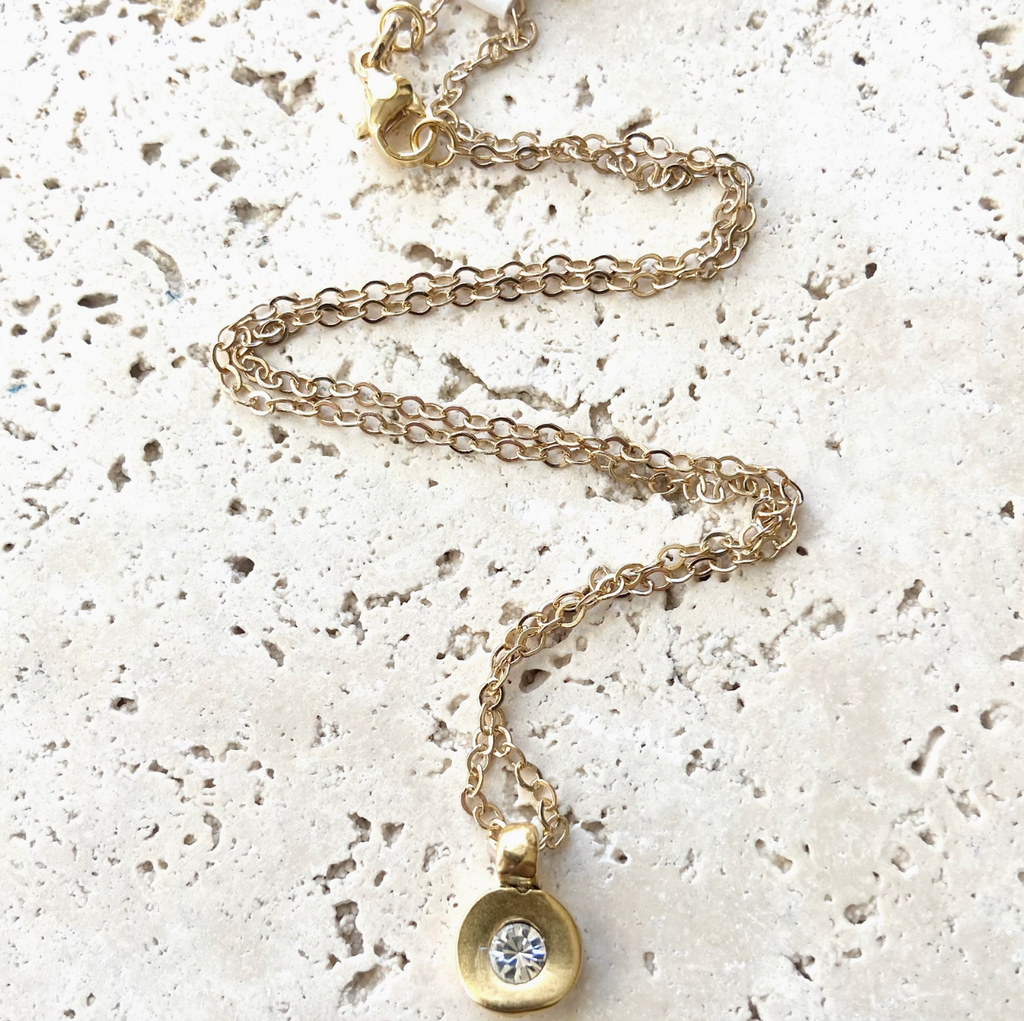 Hand Casted Swarovski Necklace