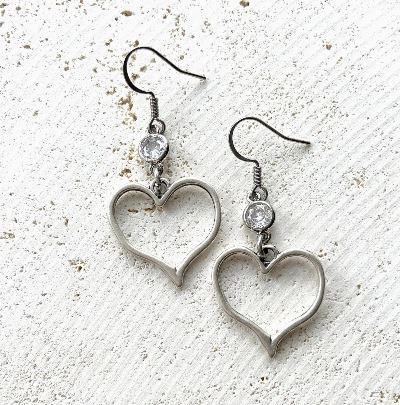 Handmade Heart Earrings