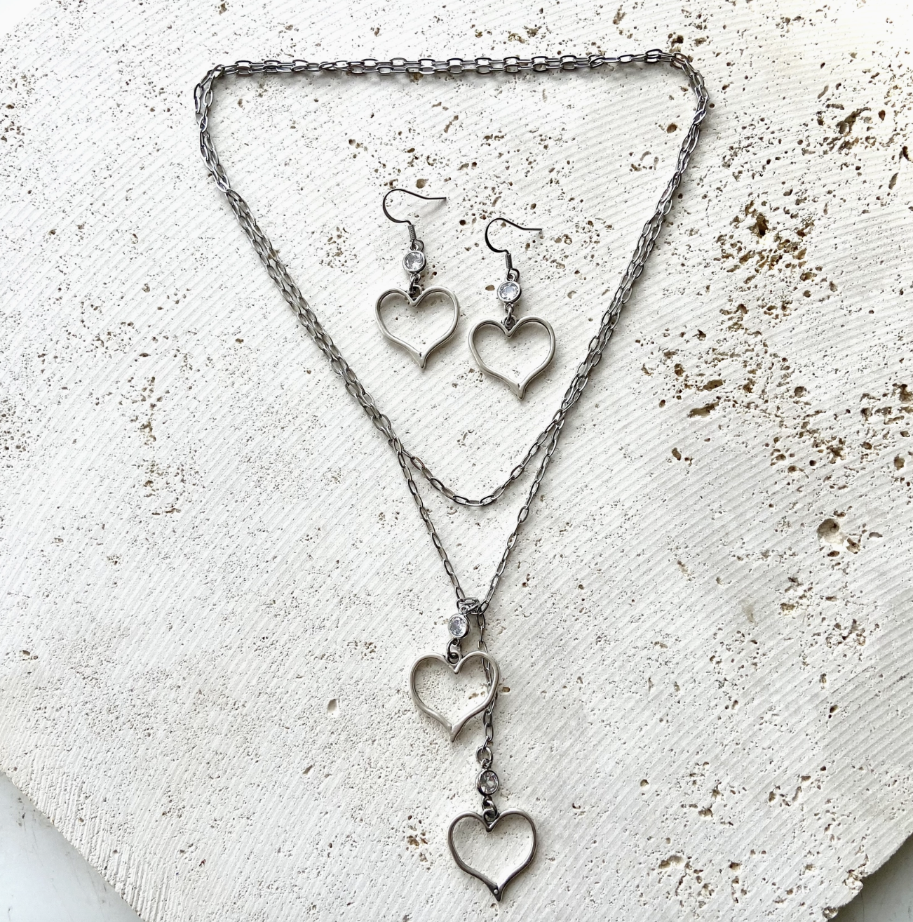 Handmade Heart Earrings