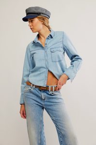 Shrunken Denim Shirt