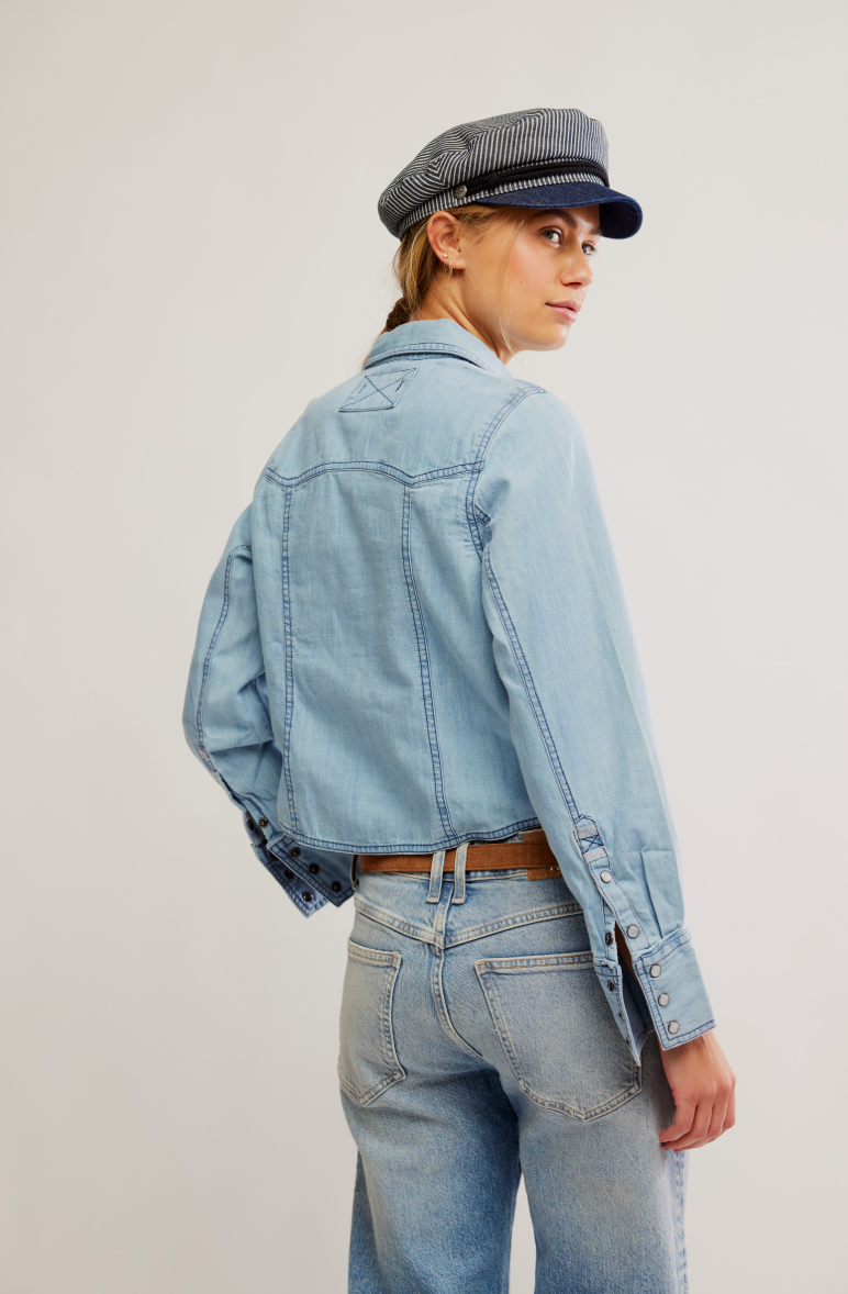 Shrunken Denim Shirt