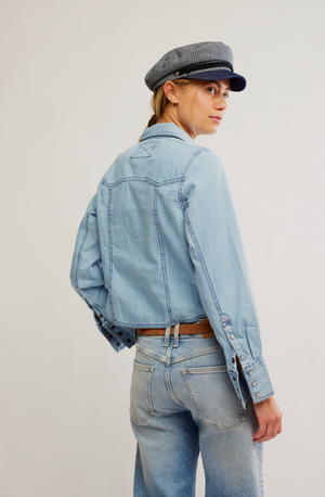Shrunken Denim Shirt