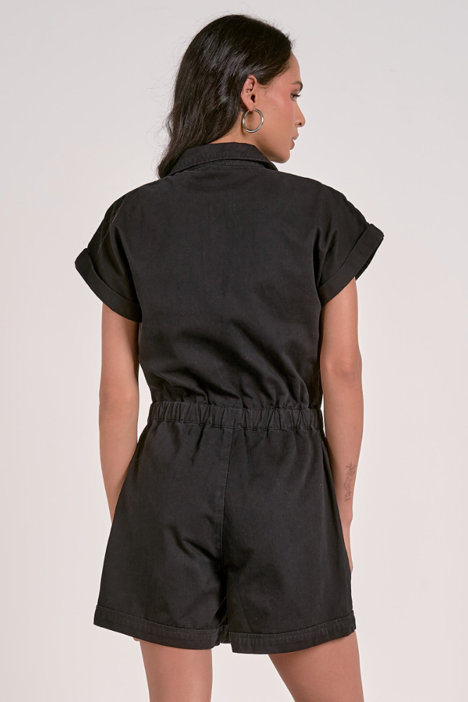 Belted Romper
