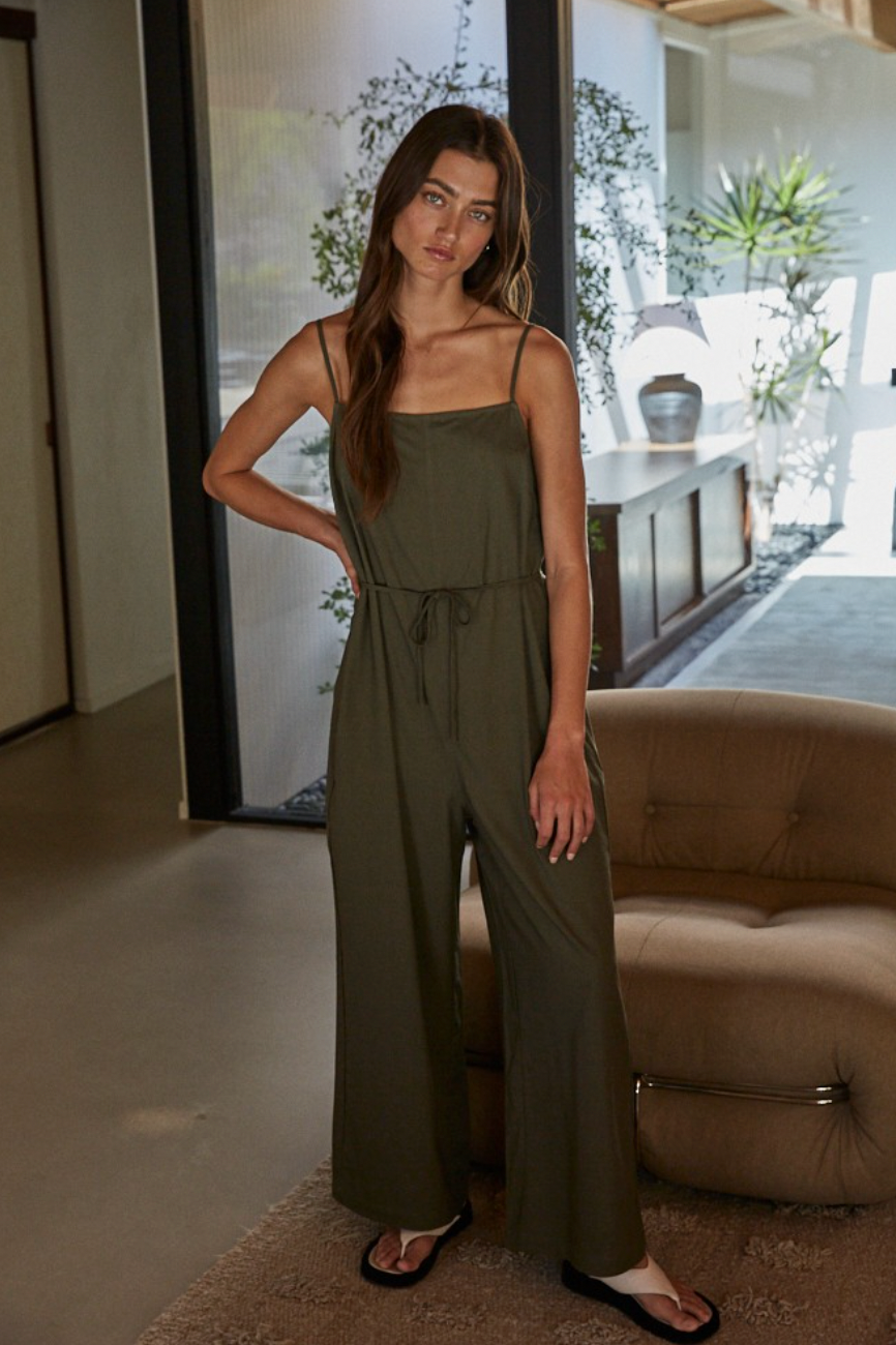 Kyle Wide Leg Jumpsuite