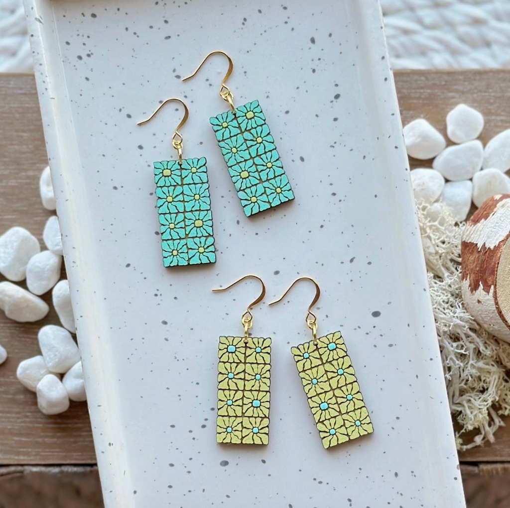 Funky Flowers Earrings