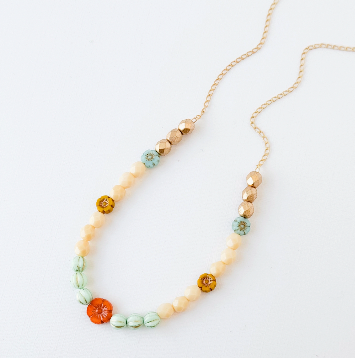 Tiny Flower Necklace