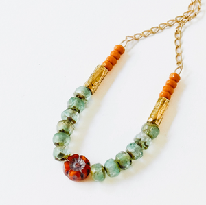 Tiny Flower Necklace