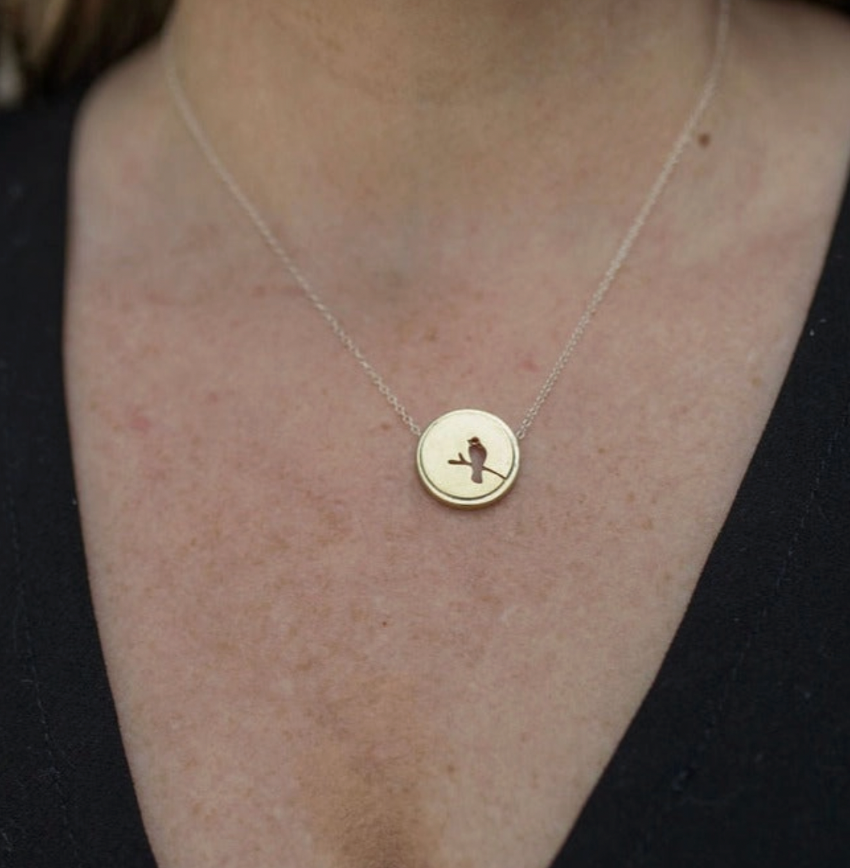 Bird On A Wire Necklace