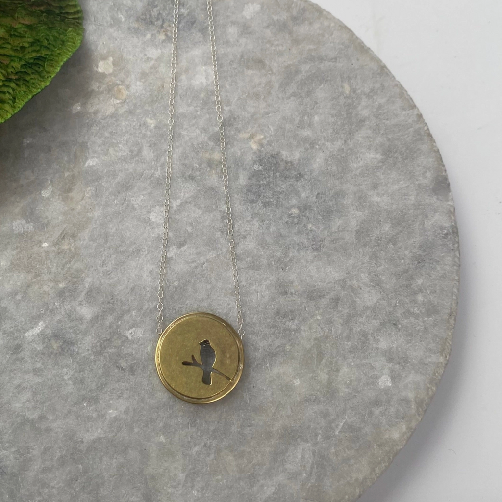 Bird On A Wire Necklace