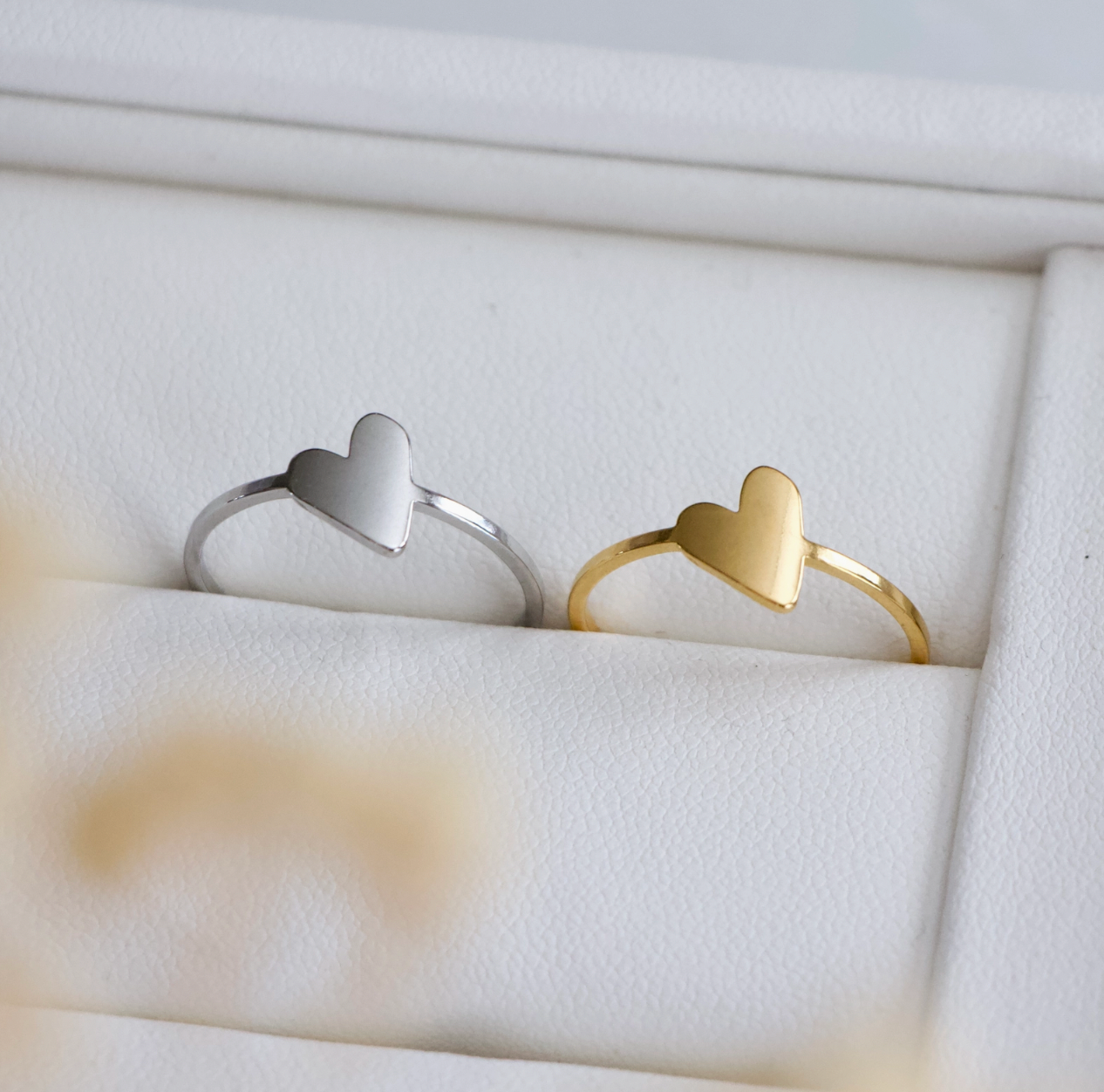 Heart Stack Ring