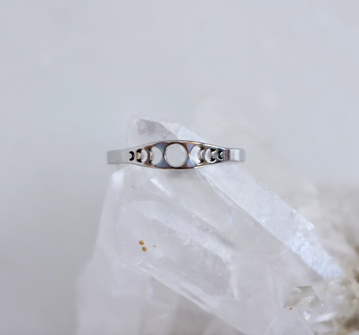 Moon Phase Thin Ring