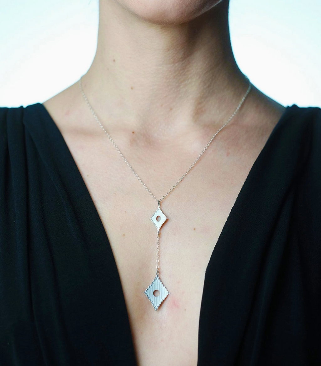 Diamond Drop Necklace