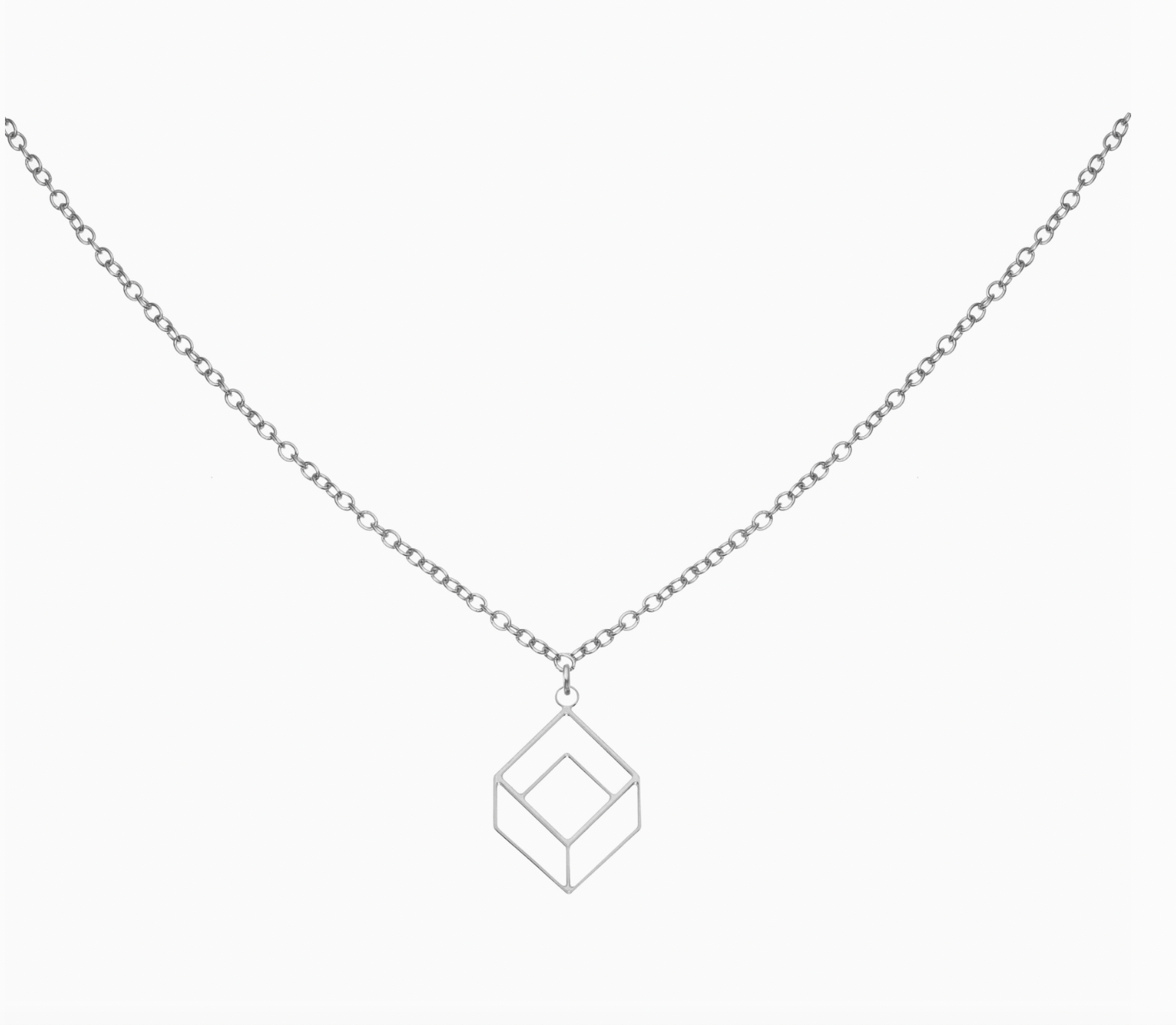 Geometric Pendant Necklace