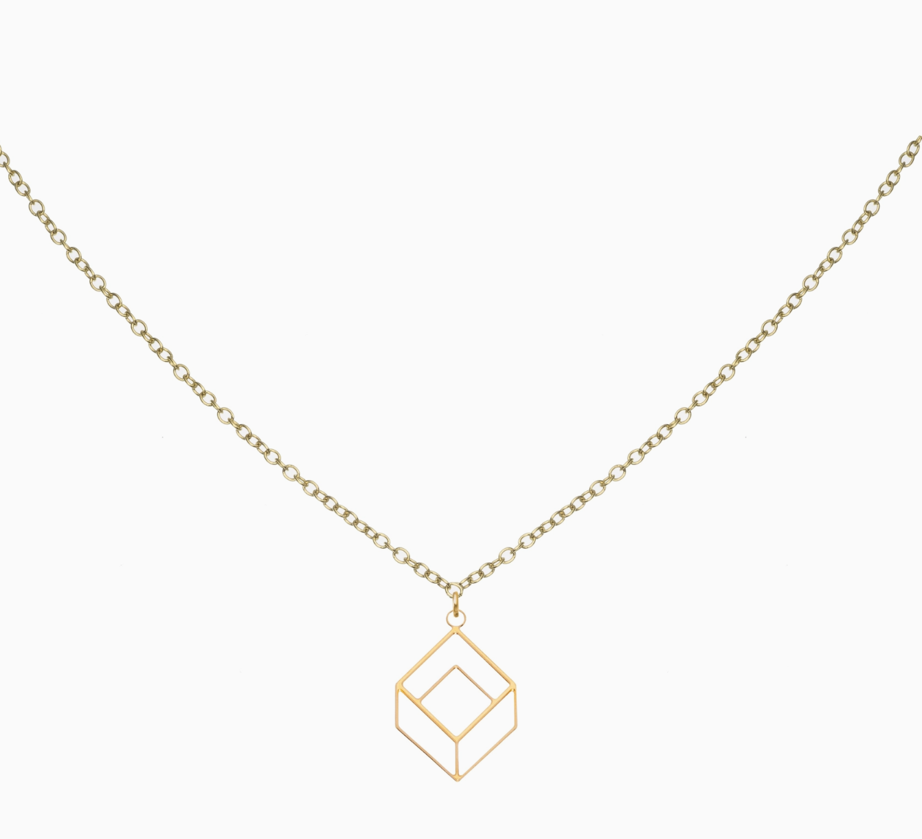 Geometric Pendant Necklace