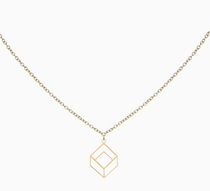 Geometric Pendant Necklace