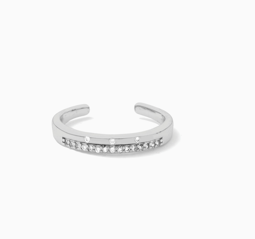 Double Row Pave Ring