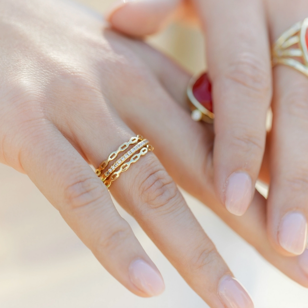 Delicate Adjustable Simple Ring