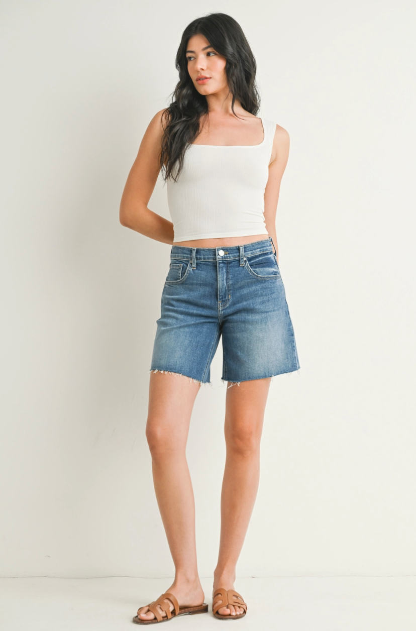 Denim Bermuda Short
