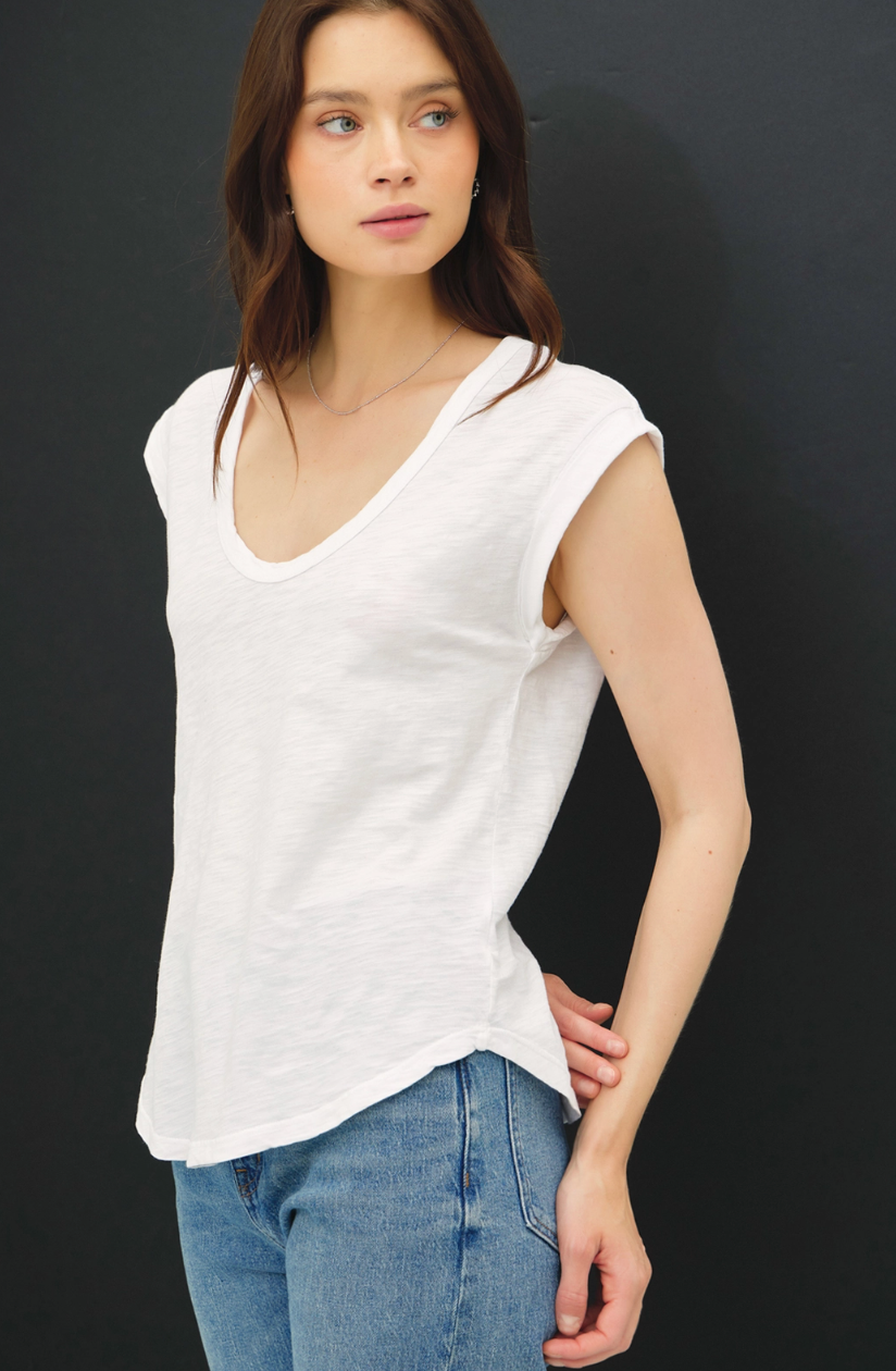 Cap Sleeve Tee
