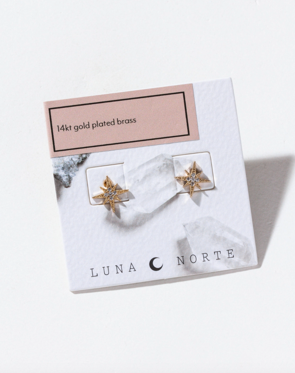 Astral Twinkle Cz Post Earring