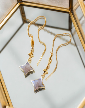 Polaris Glow Threader Earring
