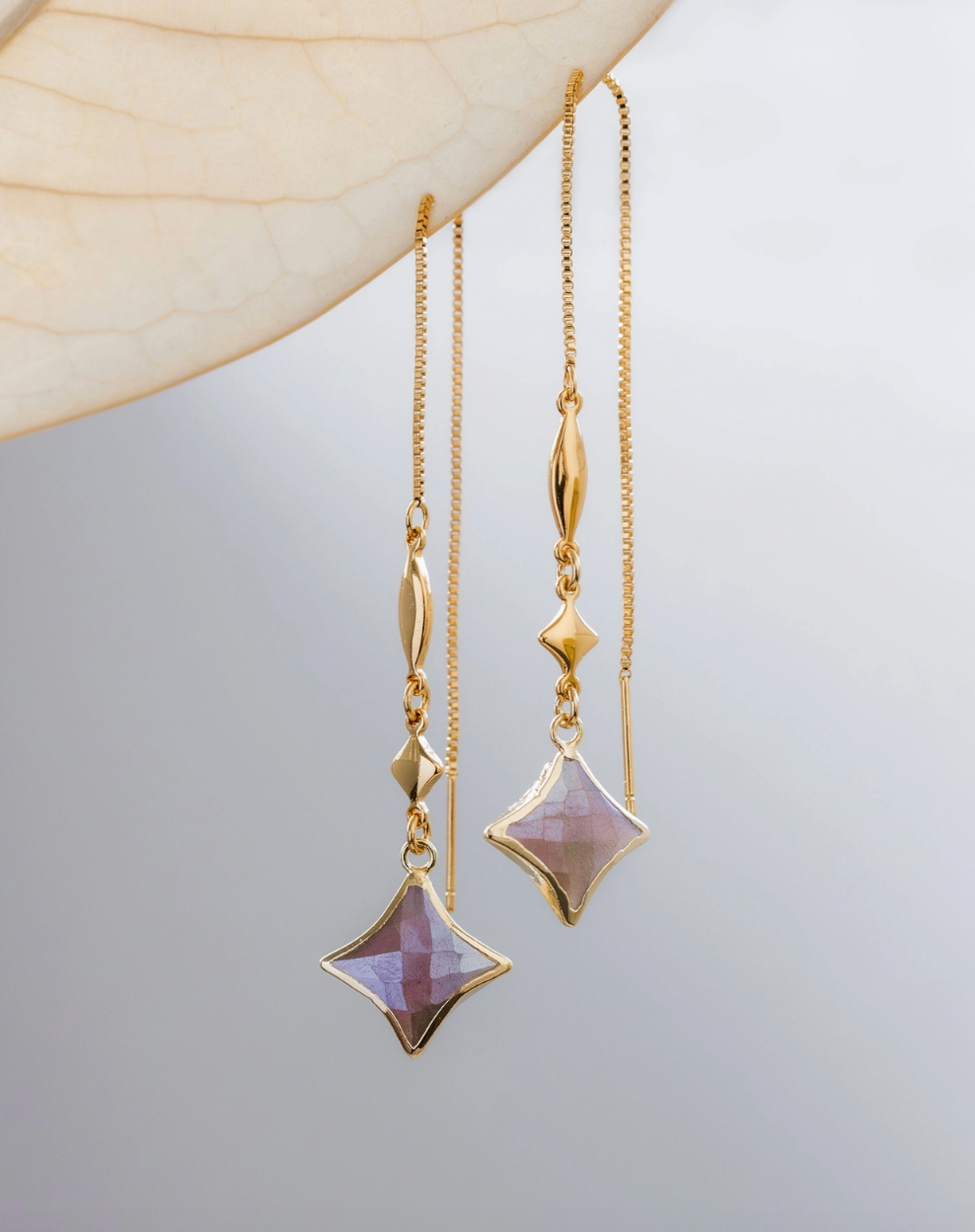 Polaris Glow Threader Earring