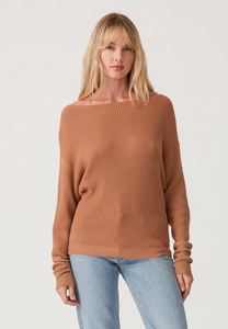 Waffle Knit Pullover Sweater