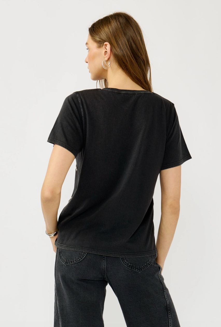 Embellished Rhinestone T-Shirt