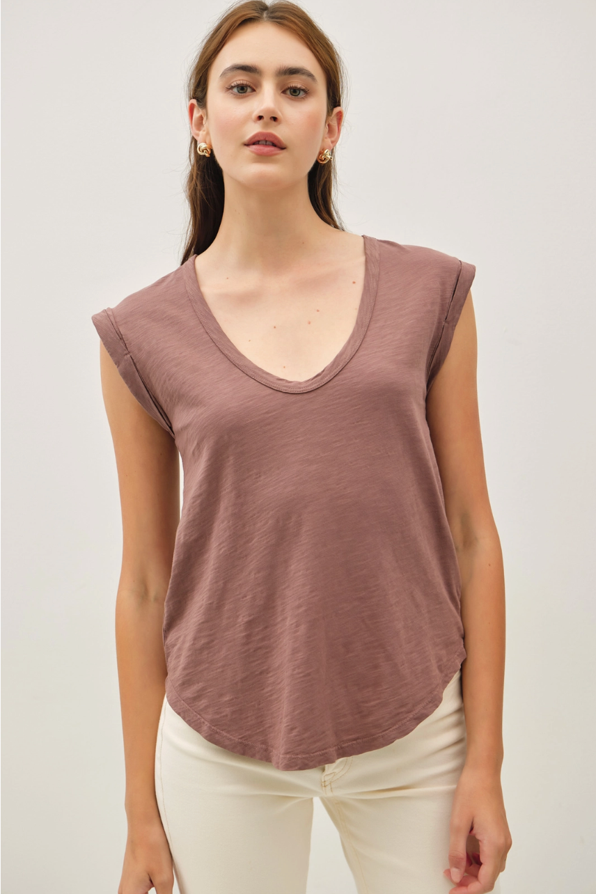 Cap Sleeve Tee