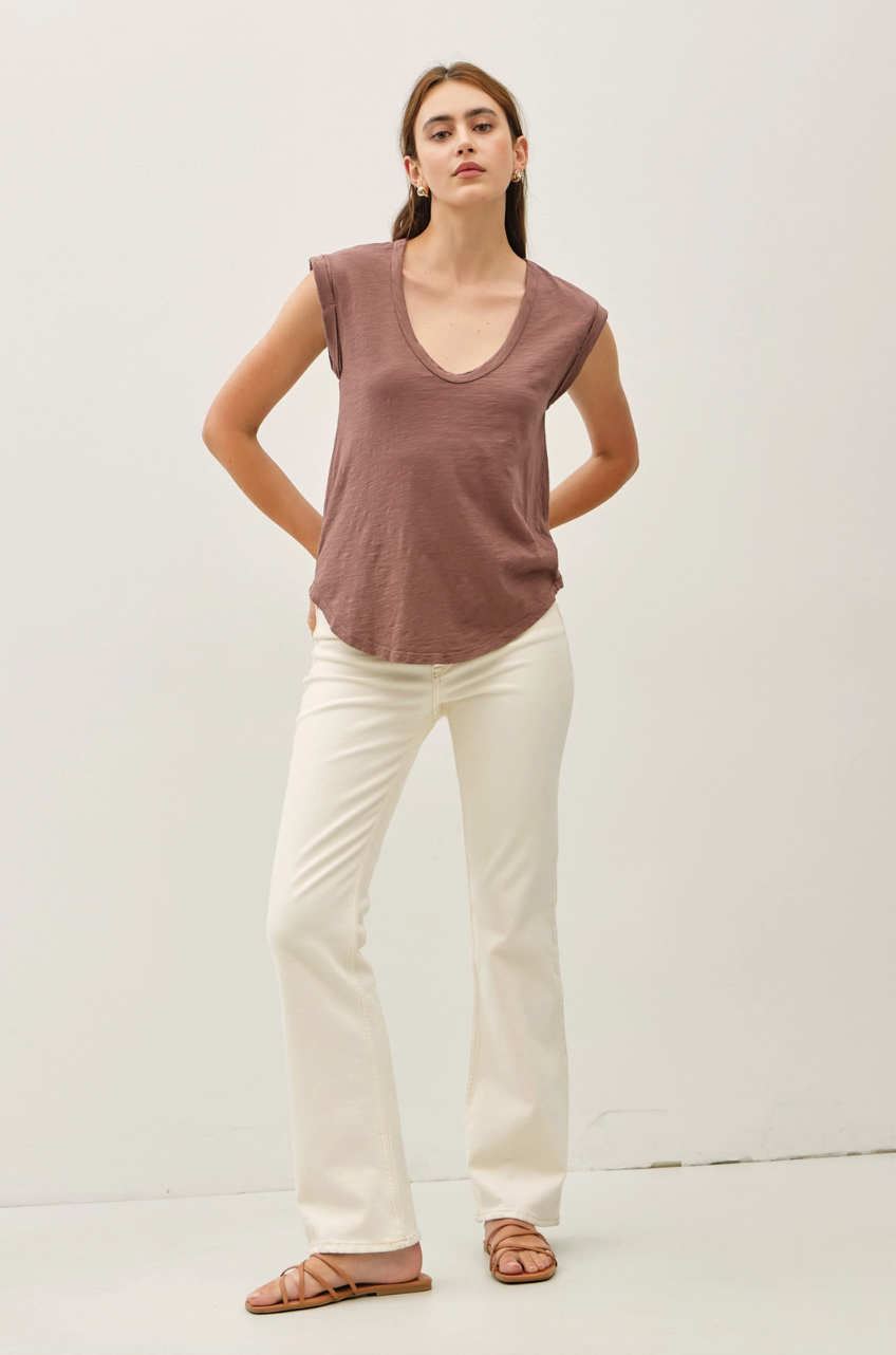 Cap Sleeve Tee