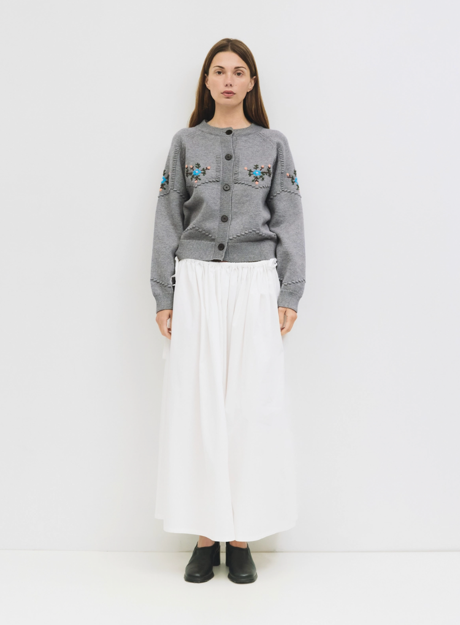 Dahlia Embroidered Cardigan