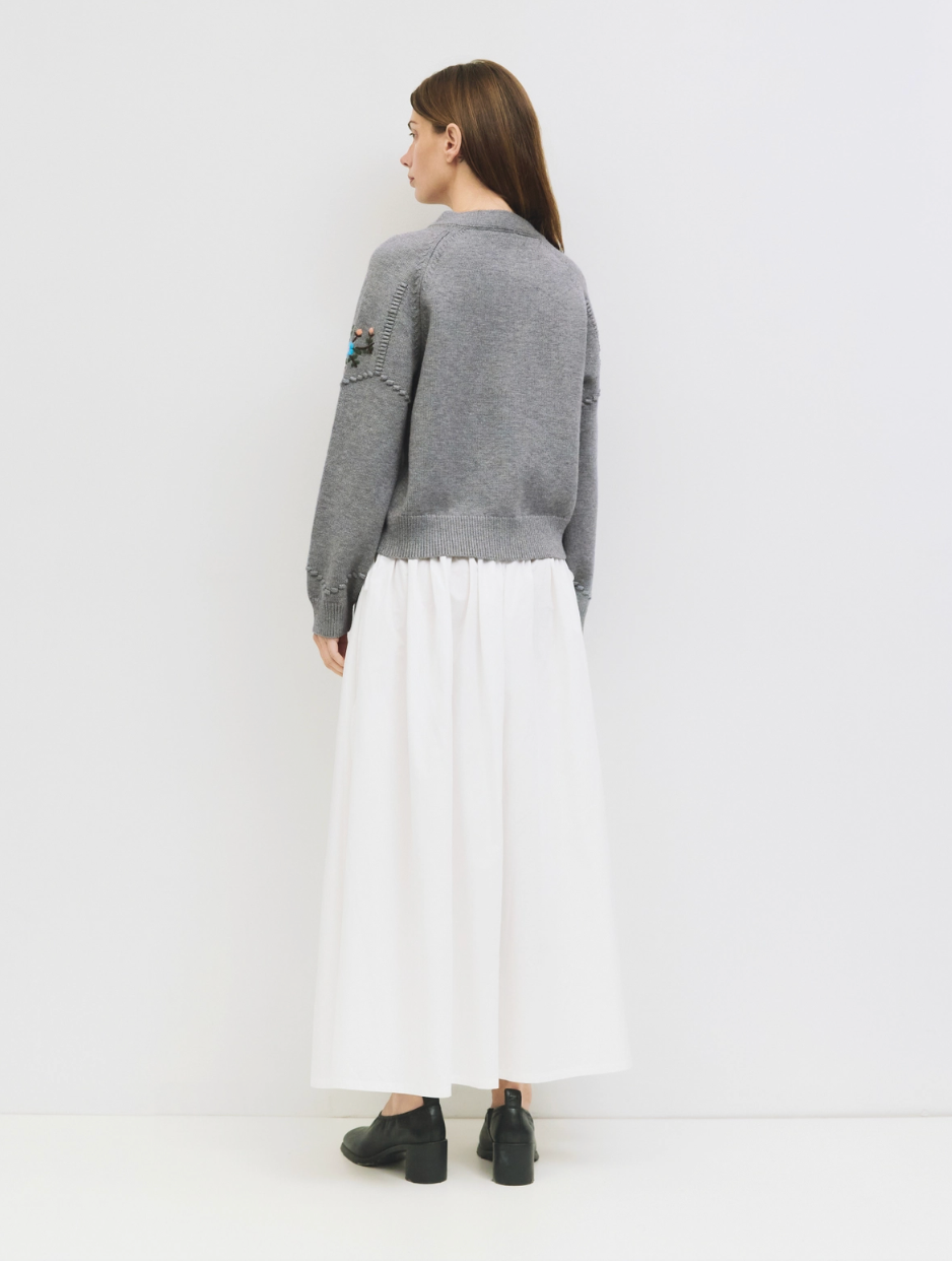 Dahlia Embroidered Cardigan