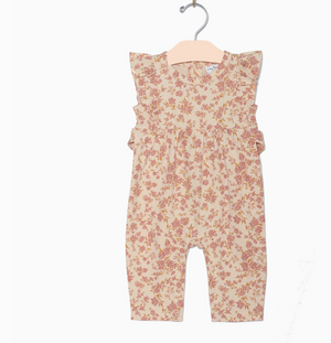 Blush Flutter Romper