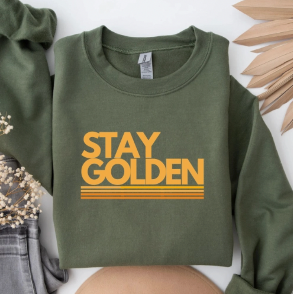 Stay Golden Crew Sweatshirt