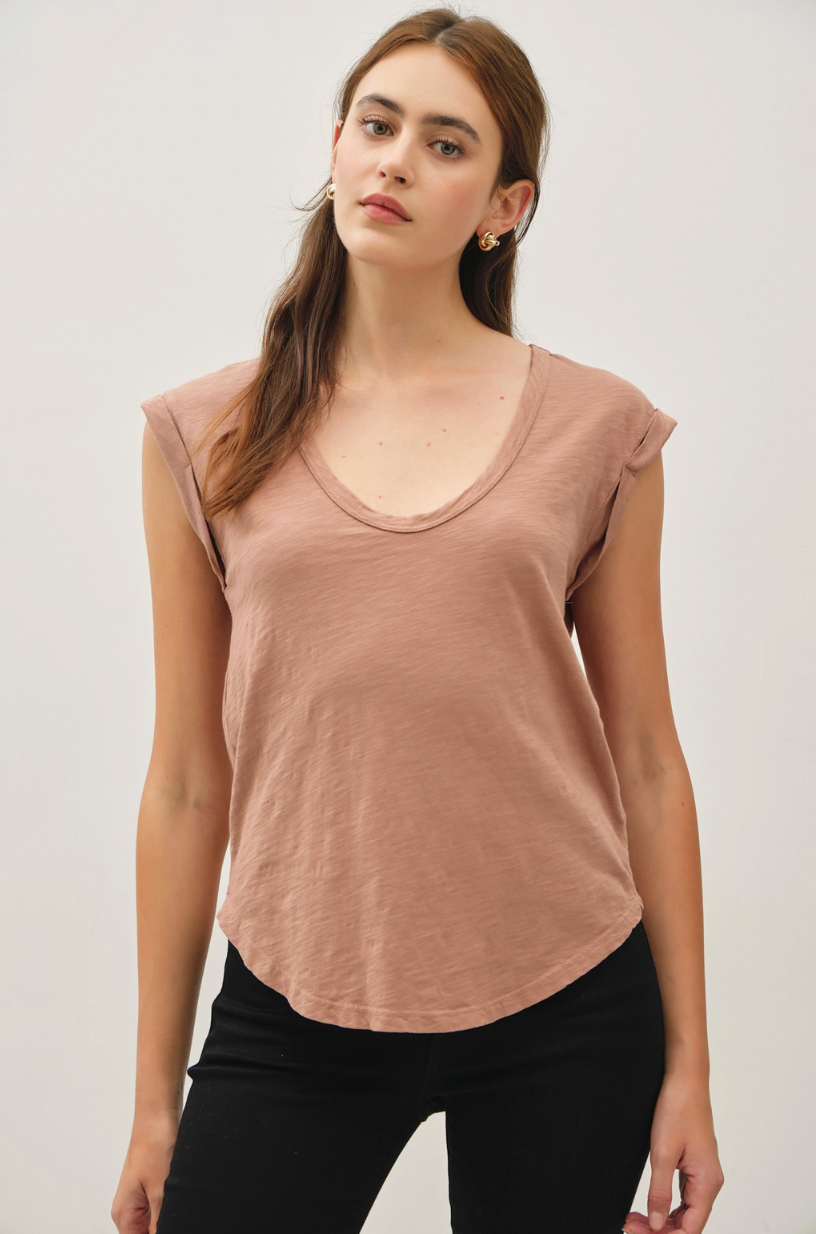 Cap Sleeve Tee